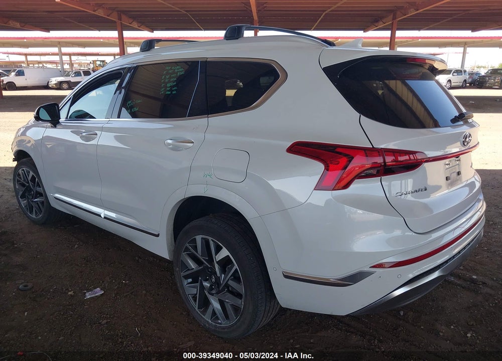 2021 HYUNDAI SANTA FE CALLIGRAPHY VIN: 5NMS5DALXMH365771