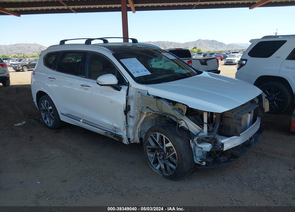 2021 HYUNDAI SANTA FE CALLIGRAPHY VIN: 5NMS5DALXMH365771