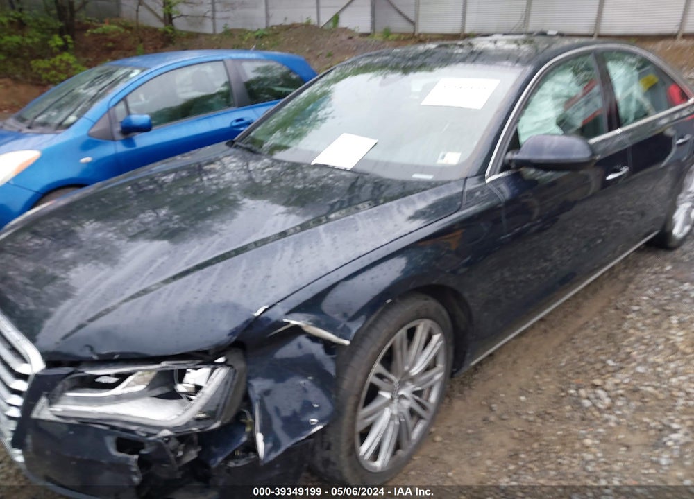 2014 AUDI A8 3.0T VIN: WAUAGAFD8EN004532