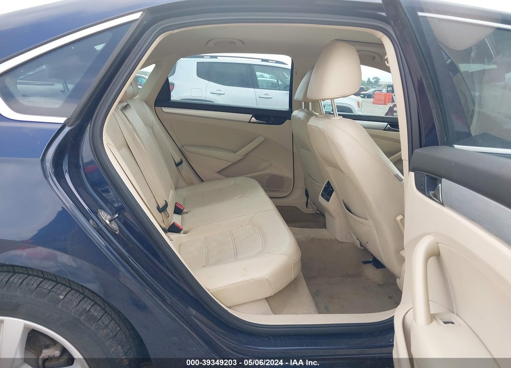 2013 VOLKSWAGEN PASSAT 2.0L TDI SE VIN: 1VWBN7A37DC096450
