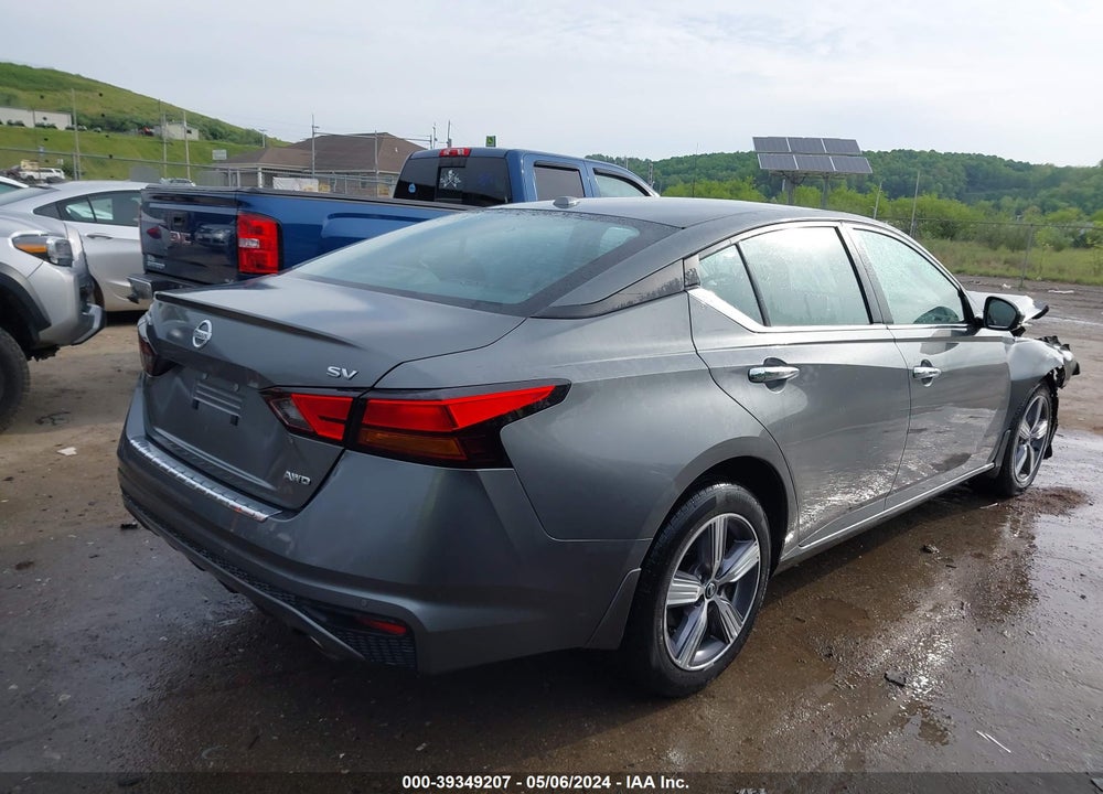 2022 NISSAN ALTIMA SV INTELLIGENT AWD VIN: 1N4BL4DW9NN411631