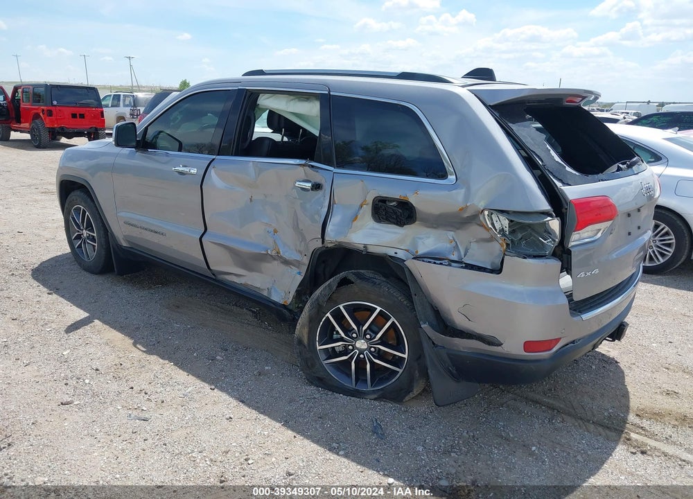 2018 CHEROKEE JEEP GRAND  LIMITED 4X4 VIN: 1C4RJFBG4JC278255