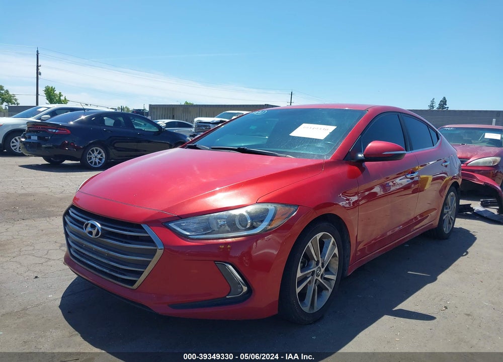 2017 HYUNDAI ELANTRA LIMITED VIN: 5NPD84LF8HH032064