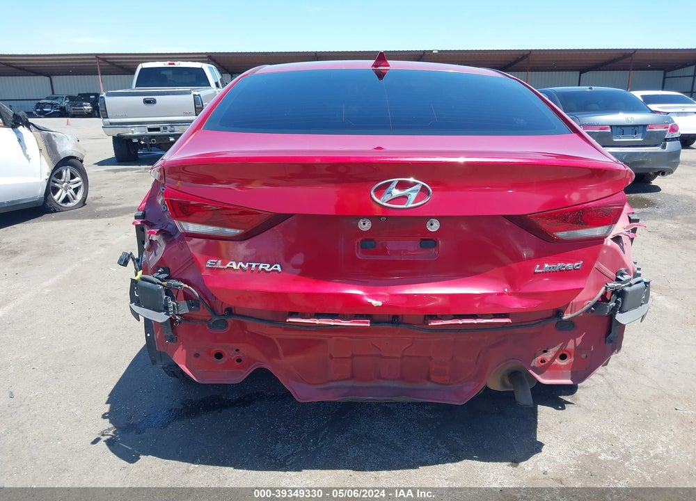 2017 HYUNDAI ELANTRA LIMITED VIN: 5NPD84LF8HH032064