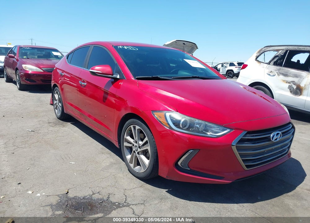 2017 HYUNDAI ELANTRA LIMITED VIN: 5NPD84LF8HH032064