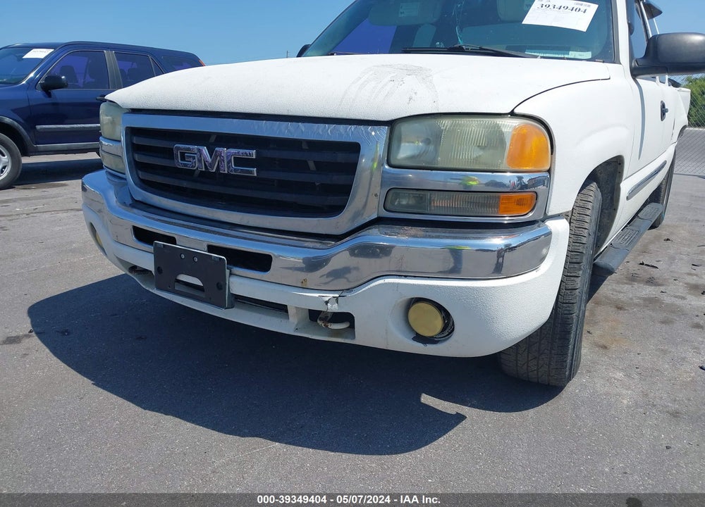 2003 GMC SIERRA 1500 SLE VIN: 2GTEC19T531198986