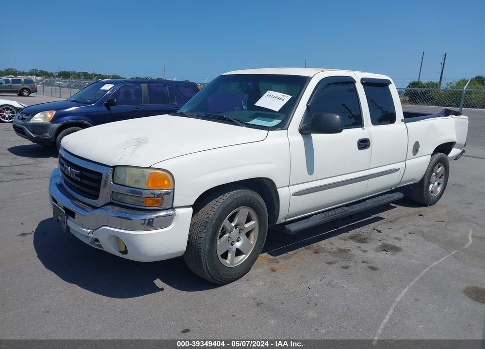2003 GMC SIERRA 1500 SLE VIN: 2GTEC19T531198986