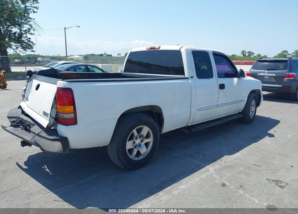 2003 GMC SIERRA 1500 SLE VIN: 2GTEC19T531198986