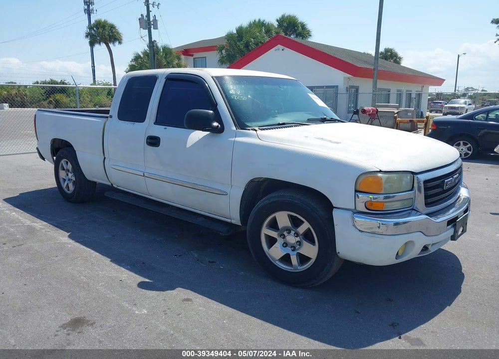 2003 GMC SIERRA 1500 SLE VIN: 2GTEC19T531198986