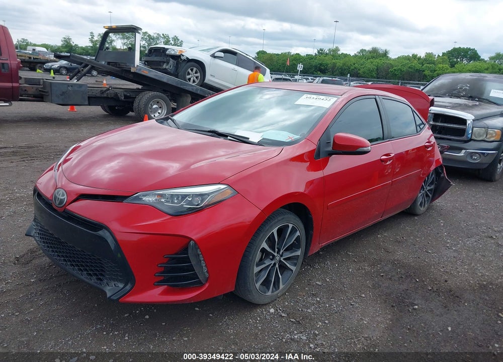 2017 TOYOTA COROLLA SE VIN: 2T1BURHE7HC901904