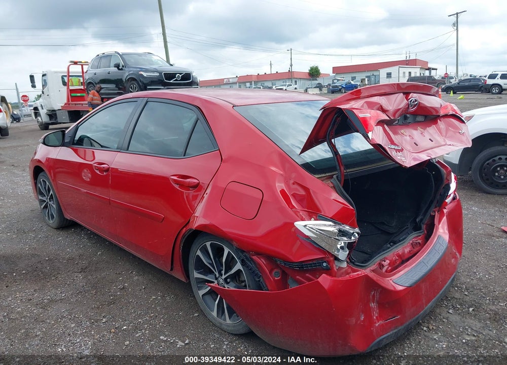 2017 TOYOTA COROLLA SE VIN: 2T1BURHE7HC901904