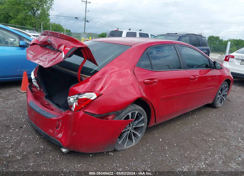 2017 TOYOTA COROLLA SE VIN: 2T1BURHE7HC901904
