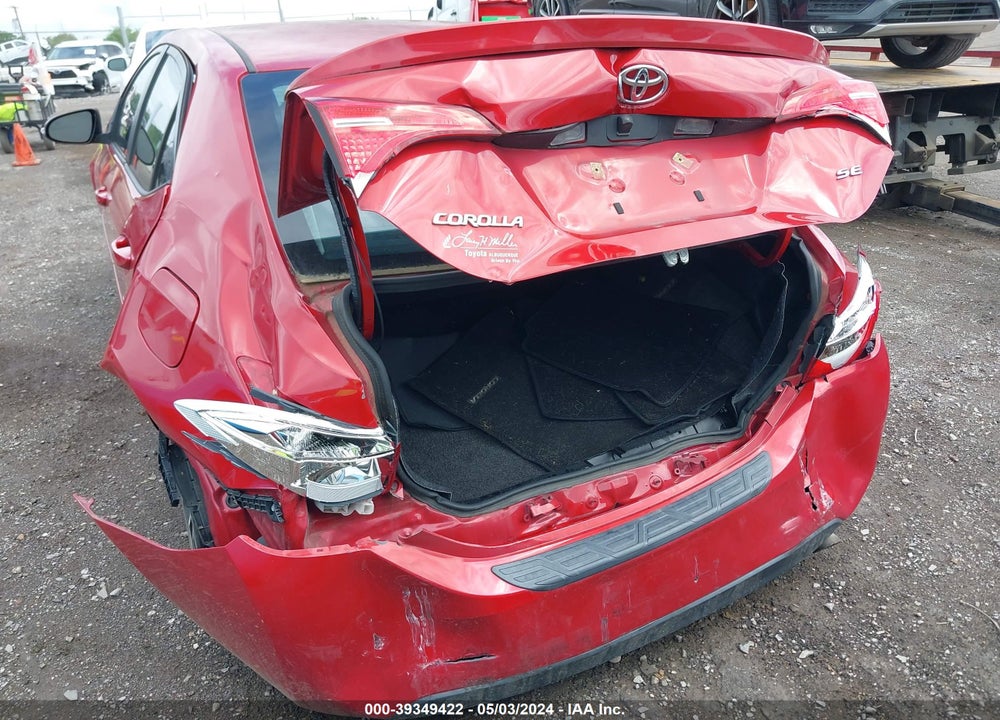 2017 TOYOTA COROLLA SE VIN: 2T1BURHE7HC901904