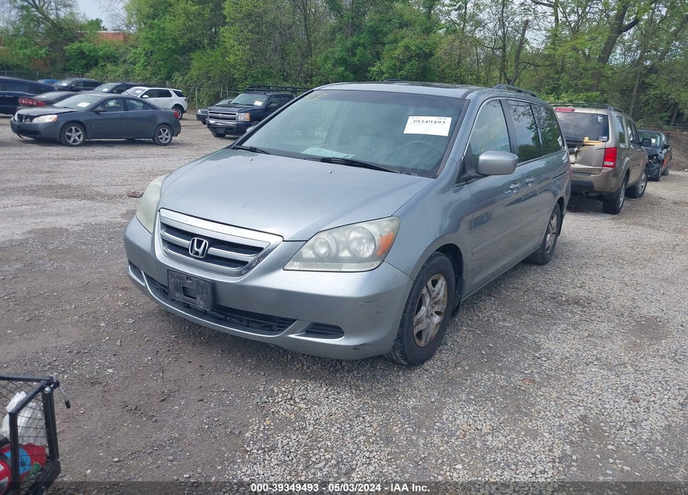 2006 HONDA ODYSSEY EX-L VIN: 5FNRL38766B053782