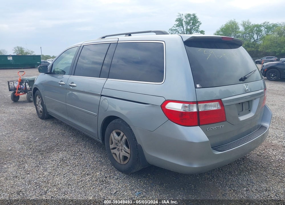2006 HONDA ODYSSEY EX-L VIN: 5FNRL38766B053782
