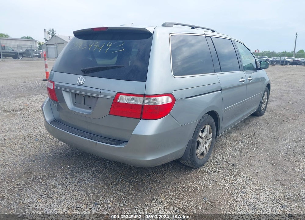 2006 HONDA ODYSSEY EX-L VIN: 5FNRL38766B053782