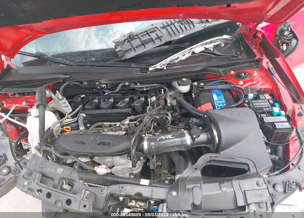 2022 HONDA CIVIC SI SEDAN VIN: 2HGFE1E52NH470105