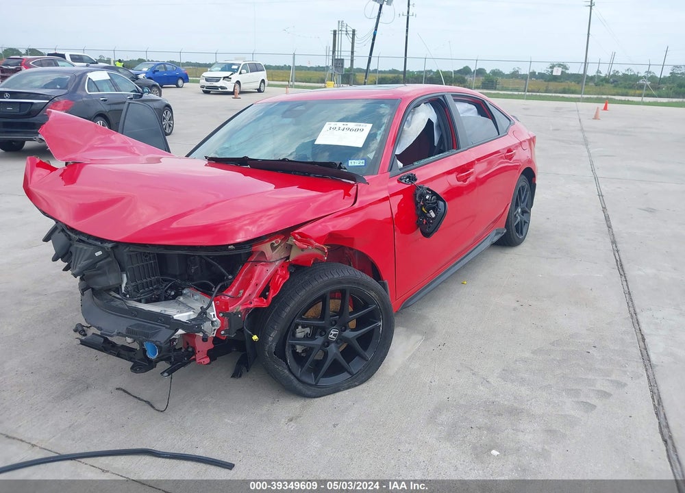2022 HONDA CIVIC SI SEDAN VIN: 2HGFE1E52NH470105