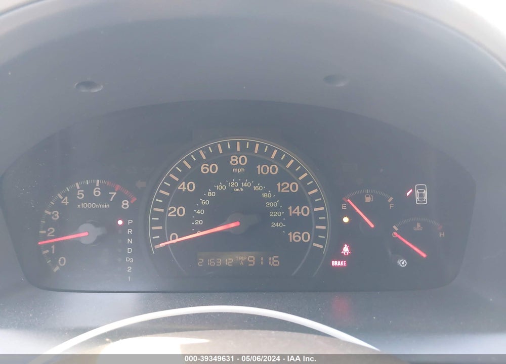 2005 HONDA ACCORD 2.4 EX VIN: 1HGCM56735A140324