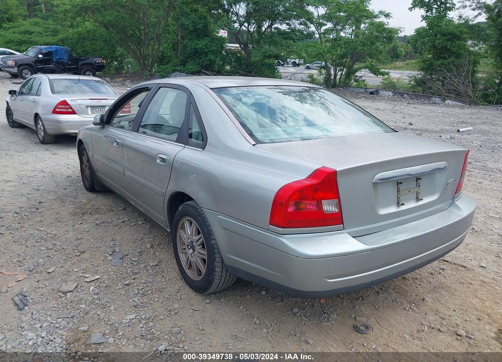 2004 VOLVO S80 2.5T VIN: YV1TS59H941381872