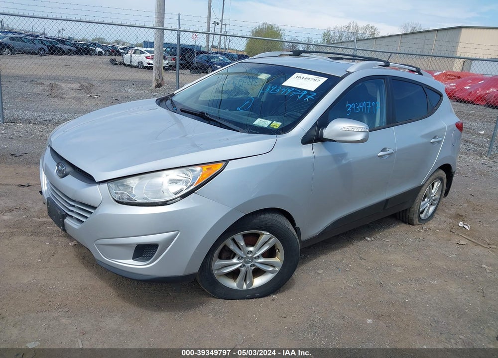 2012 HYUNDAI TUCSON GLS VIN: KM8JUCAC4CU456210