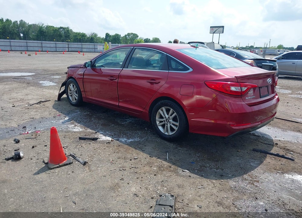 2016 HYUNDAI SONATA SE VIN: 5NPE24AF2GH276669