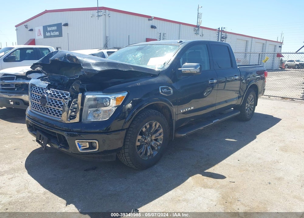 2017 NISSAN TITAN PLATINUM RESERVE VIN: 1N6AA1E6XHN508489