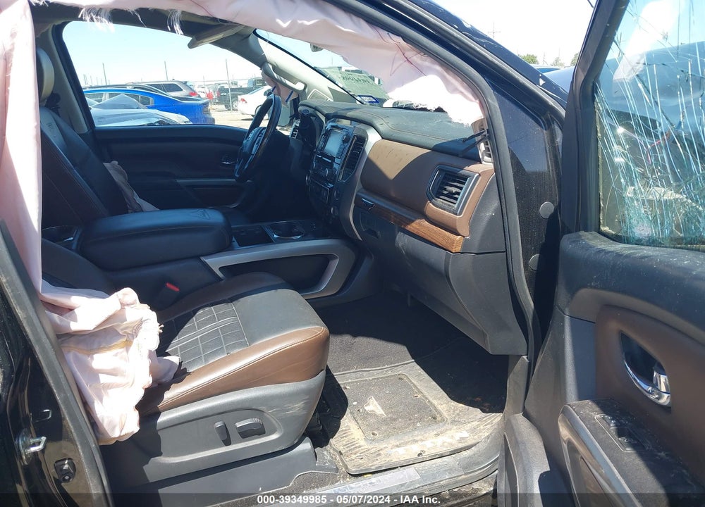2017 NISSAN TITAN PLATINUM RESERVE VIN: 1N6AA1E6XHN508489