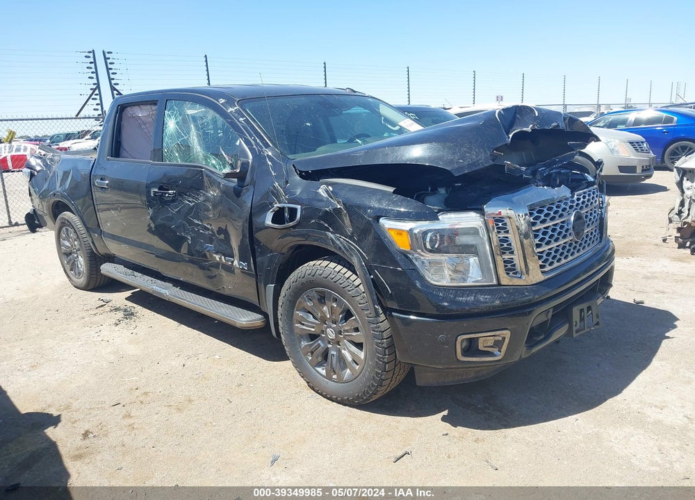 2017 NISSAN TITAN PLATINUM RESERVE VIN: 1N6AA1E6XHN508489