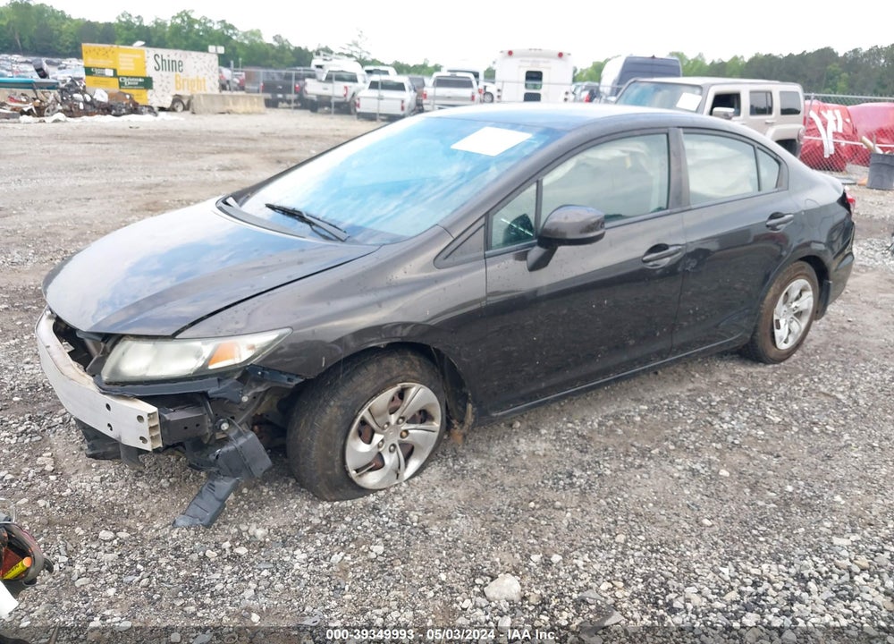 2013 HONDA CIVIC VIN: 19XFB2F55DE011396