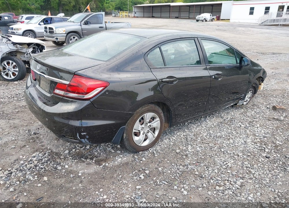 2013 HONDA CIVIC VIN: 19XFB2F55DE011396