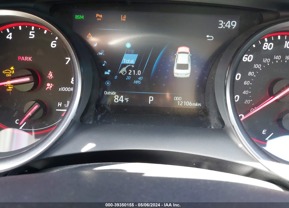 2023 TOYOTA CAMRY XSE V6 VIN: 4T1KZ1AK8PU073426
