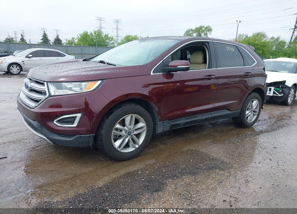 2017 FORD EDGE SEL VIN: 2FMPK4J85HBB44122