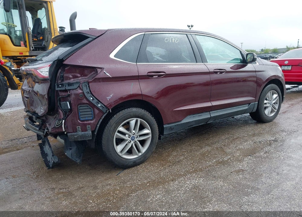2017 FORD EDGE SEL VIN: 2FMPK4J85HBB44122