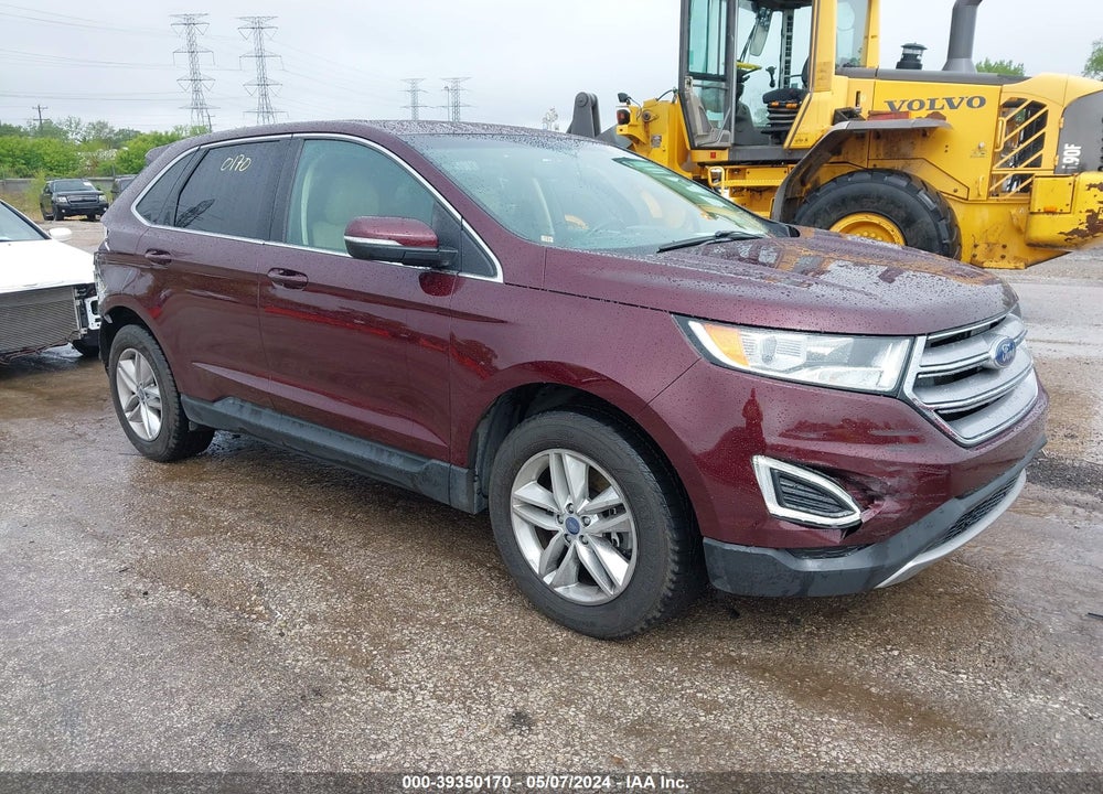 2017 FORD EDGE SEL VIN: 2FMPK4J85HBB44122