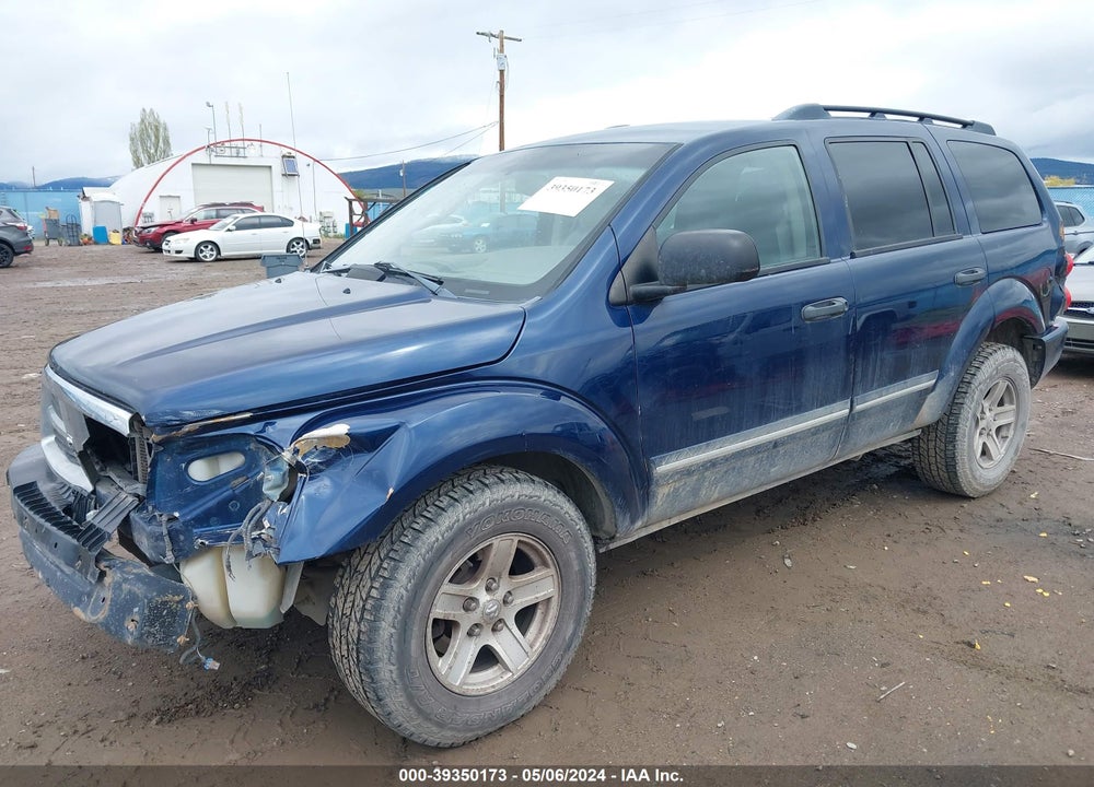 2005 DODGE DURANGO LIMITED VIN: 1D4HB58D55F592021