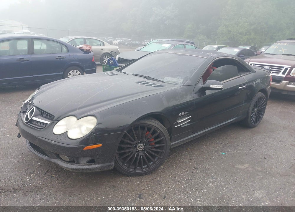 2003 MERCEDES-BENZ SL 500 VIN: WDBSK75F13F015504