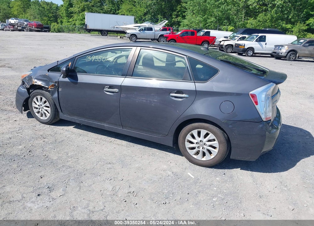 2012 TOYOTA PRIUS PLUG-IN VIN: JTDKN3DP5C3028804