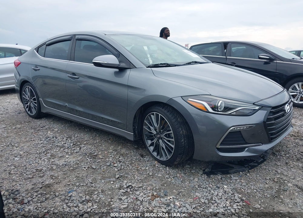 2018 HYUNDAI ELANTRA SPORT VIN: KMHD04LB5JU498885