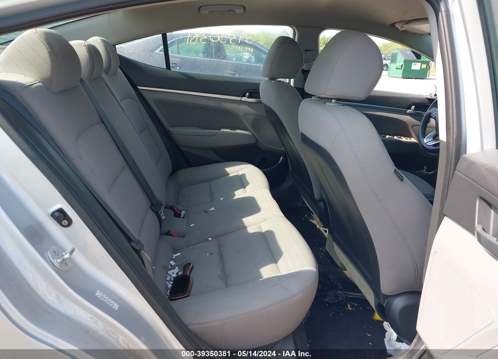 2019 HYUNDAI ELANTRA SEL VIN: KMHD84LF4KU743771