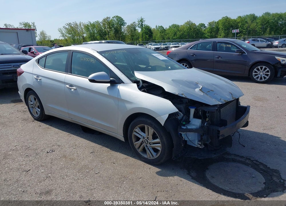2019 HYUNDAI ELANTRA SEL VIN: KMHD84LF4KU743771
