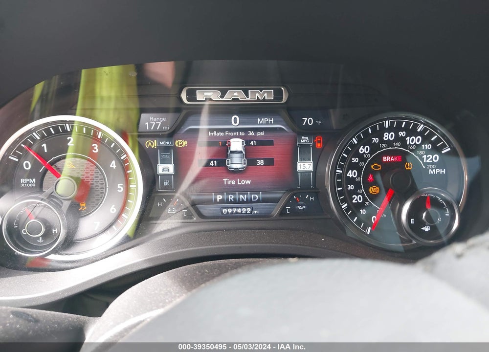 2019 RAM 1500 VIN: 1C6SRFFT2KN636709