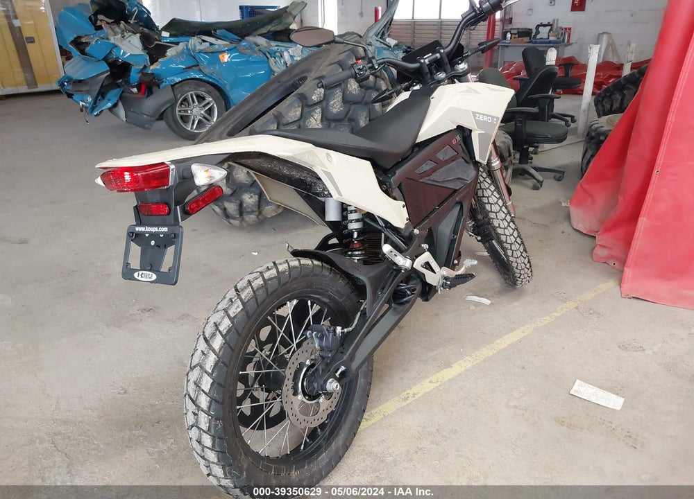 2022 ZERO MOTORCYCLES INC FX VIN: 538XXDZ45NCC18880