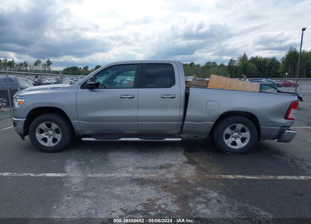 2019 RAM 1500 BIG HORN/LONE STAR QUAD CAB 4X4 6'4 BOX VIN: 1C6SRFBT4KN761572