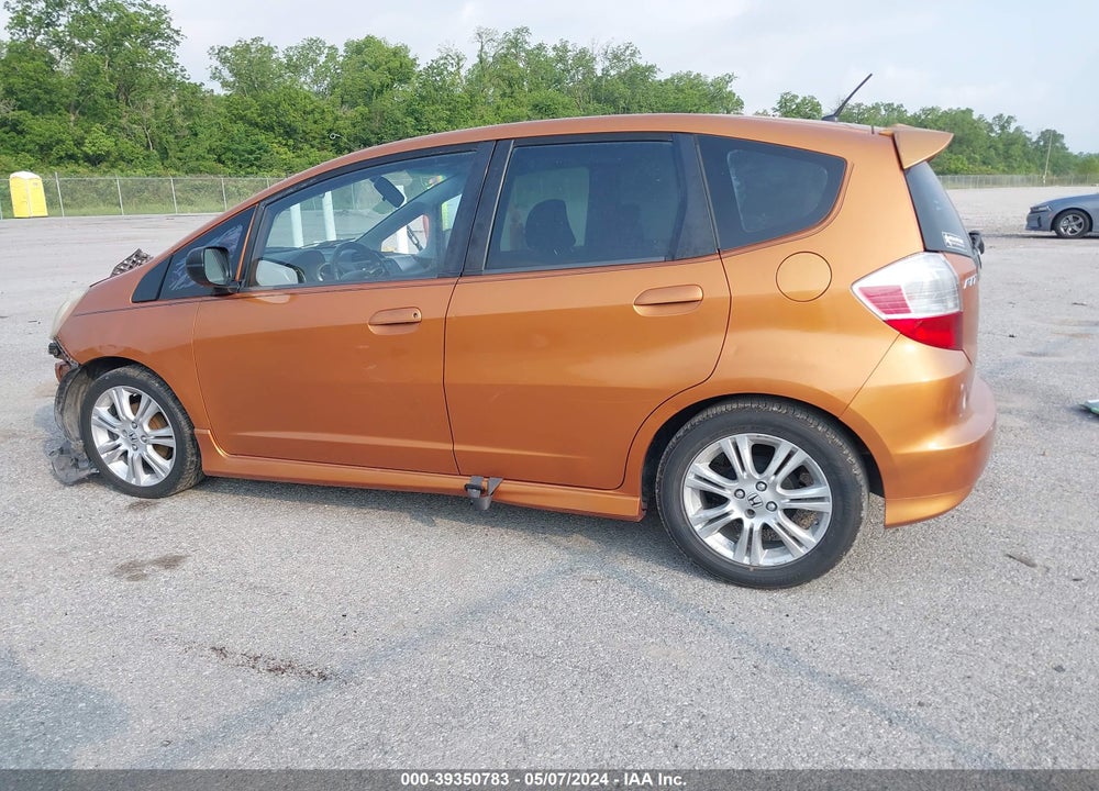 2009 HONDA FIT SPORT VIN: JHMGE88479S013026