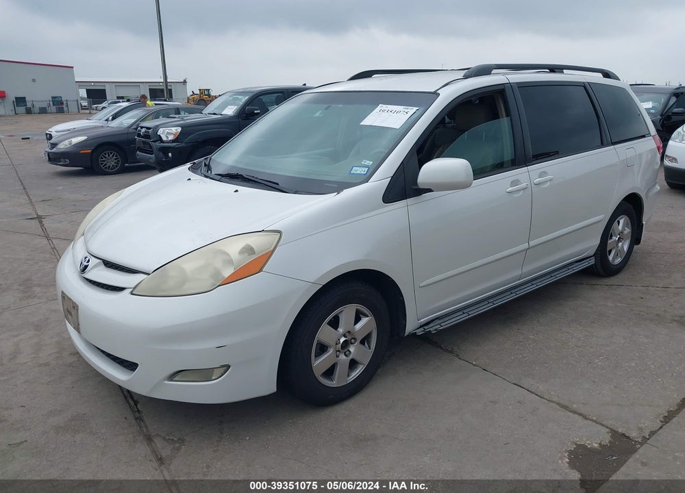 2007 TOYOTA SIENNA XLE VIN: 5TDZK22C77S089156