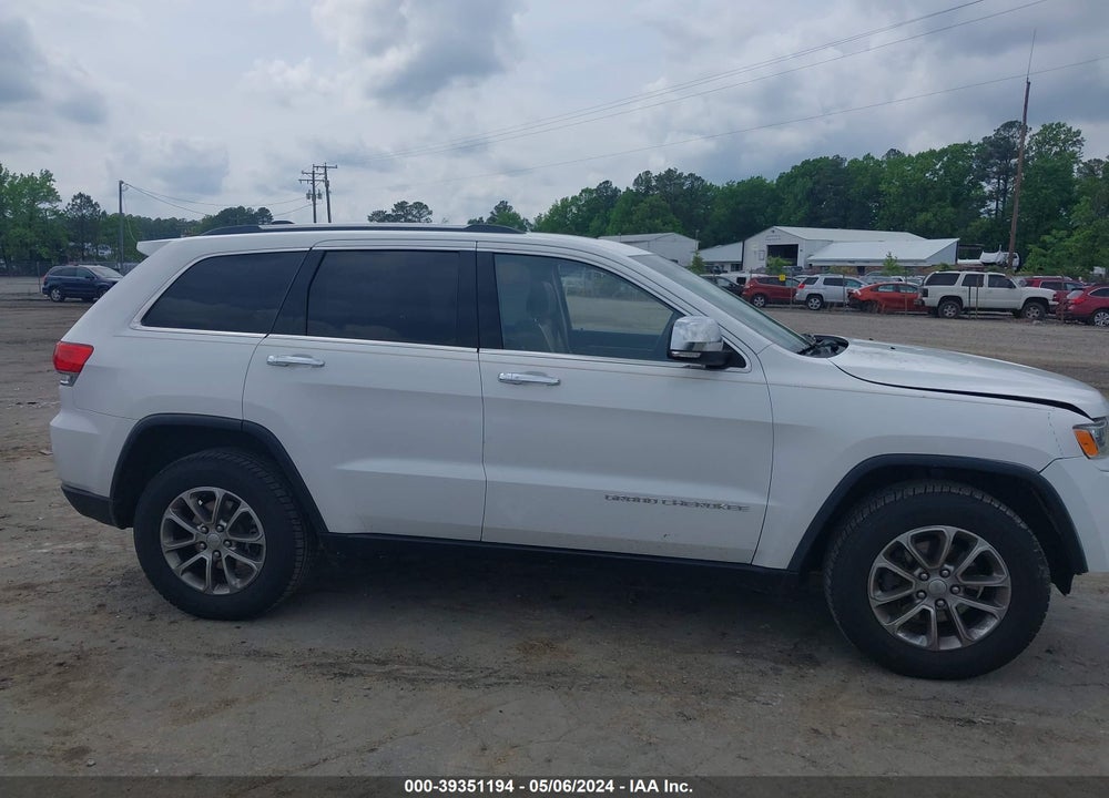 2015 JEEP GRAND CHEROKEE LIMITED VIN: 1C4RJFBG5FC165776