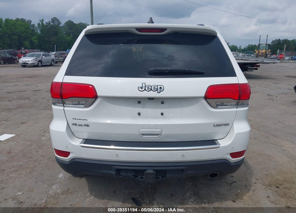 2015 JEEP GRAND CHEROKEE LIMITED VIN: 1C4RJFBG5FC165776
