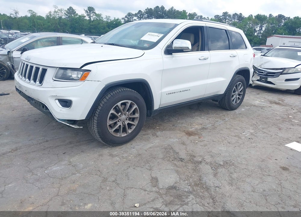 2015 JEEP GRAND CHEROKEE LIMITED VIN: 1C4RJFBG5FC165776