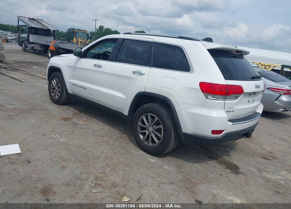 2015 JEEP GRAND CHEROKEE LIMITED VIN: 1C4RJFBG5FC165776